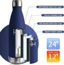 Thumbnail 2 de Botella Térmica 750 ml acero inoxidable, a prueba de fugas 🚰