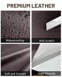 Thumbnail 2 de BOUYEER Cuero Adhesivo para Tapizar, Set Reparación, Café 🛋️