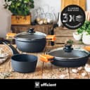 Thumbnail 2 de BRA Efficient Set de Cocina 3 Piezas, Aluminio Fundido 🍳