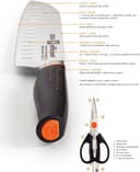 Thumbnail 4 de BRA Efficient Cuchillo Tomatero 🍅 Acero Inoxidable, Gris