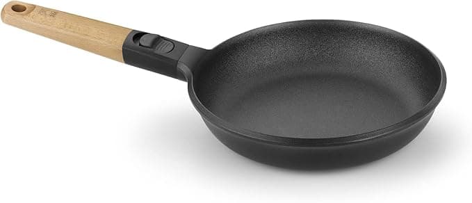 BRA Market Sartén 22 cm, aluminio fundido, antiadherente, inducción 🍳