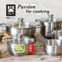 Thumbnail 5 de BRA Master Set de Sartenes Acero Inoxidable, Inducción 🍳