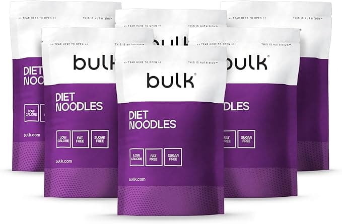 Bulk Fideos Konjac Dietéticos - Caja de 6, 200g 🥢