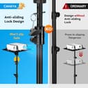 Thumbnail 3 de CAHAYA Soporte Proyector Ajustable con Ruedas Giratorias 🛠️