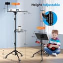 Thumbnail 4 de CAHAYA Soporte Proyector Ajustable con Ruedas Giratorias 🛠️