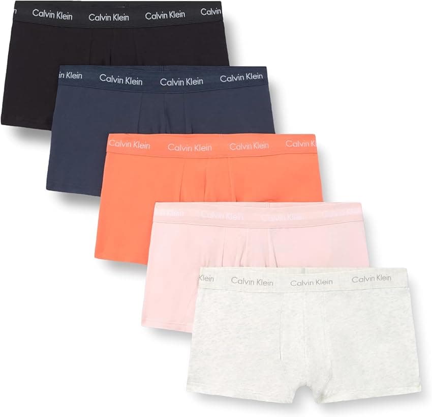 Imagen de Calvin Klein 000NB2734A calzoncillos talle S, 5 unidades 👙 en OfertitasTOP