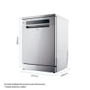 Thumbnail 1 de Candy CF 4C0F1S Lavavajillas 14 servicios, 60 cm 📺