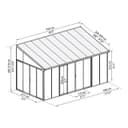 Thumbnail 4 de CANOPIA San Remo veranda 556 x 294 x 310 cm