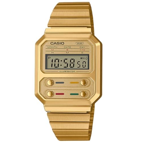 Imagen de Casio A100WEG-9AEF reloj 40,70 mm digital oro en OfertitasTOP