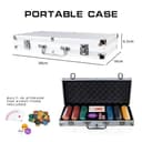 Thumbnail 2 de CCLIFE Juego de Poker Profesional con Maletín y Chips 🎲