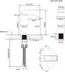 Thumbnail 3 de CECIPA Grifo Lavabo Cascada Negro - Elegante y Duradero 🛁