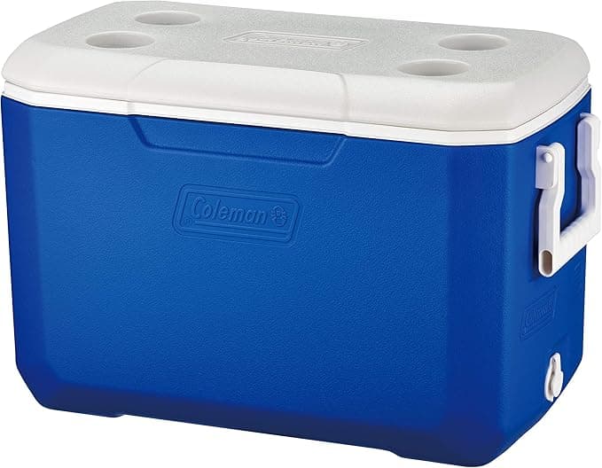 Coleman 48 Qt Nevera Rígida Azul – 45L, Unisex