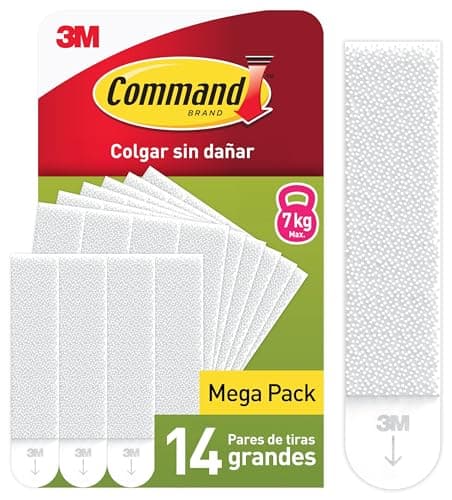 Command Tiras Adhesivas para Colgar Cuadros 14 pares 🖼️