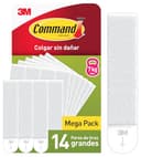 Thumbnail principal de Command Tiras Adhesivas para Colgar Cuadros 14 pares 🖼️