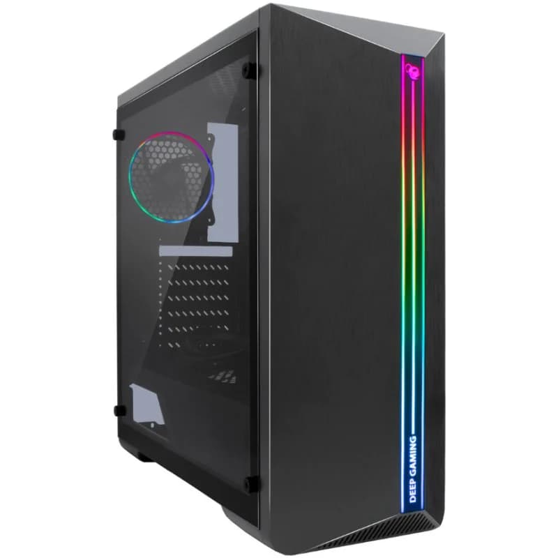 Imagen de CoolBox DeepGaming DGC-A200 USB 3.0 Negra 🎧 en OfertitasTOP