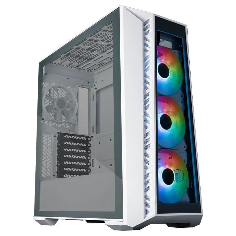 Imagen de Cooler Master MasterBox 520 Caja ATX blanca con ARGB y USB 3.2 🖥️ en OfertitasTOP