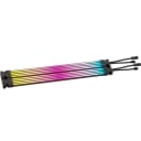Thumbnail 3 de Corsair ARGB PSU Cable Strips — Tiras LED ARGB para fuentes de alimentación 💡