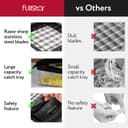 Thumbnail 2 de Cortador de Verduras Espiralizador 2-en-1 Negro - Gadgets Cocina