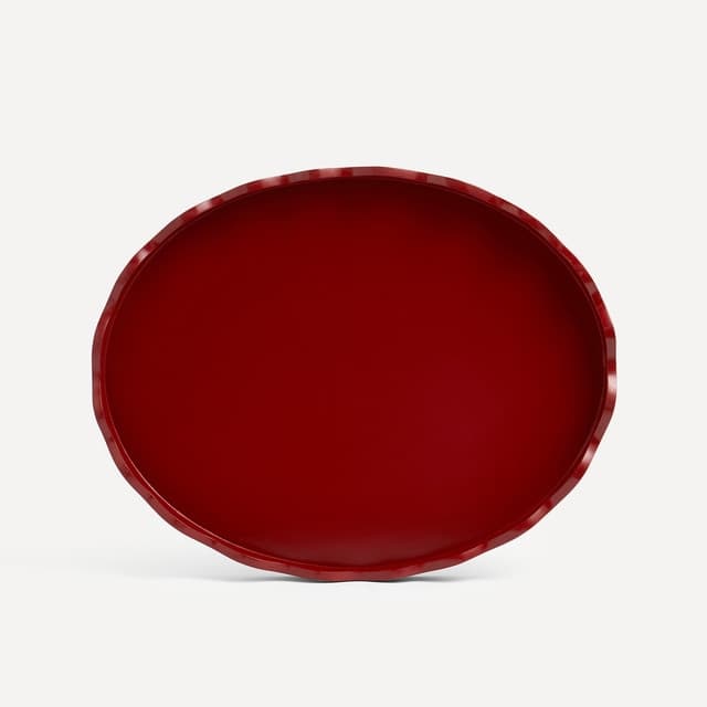 El Corte Inglés Bandeja decorativa de madera de mango Giang 40 cm