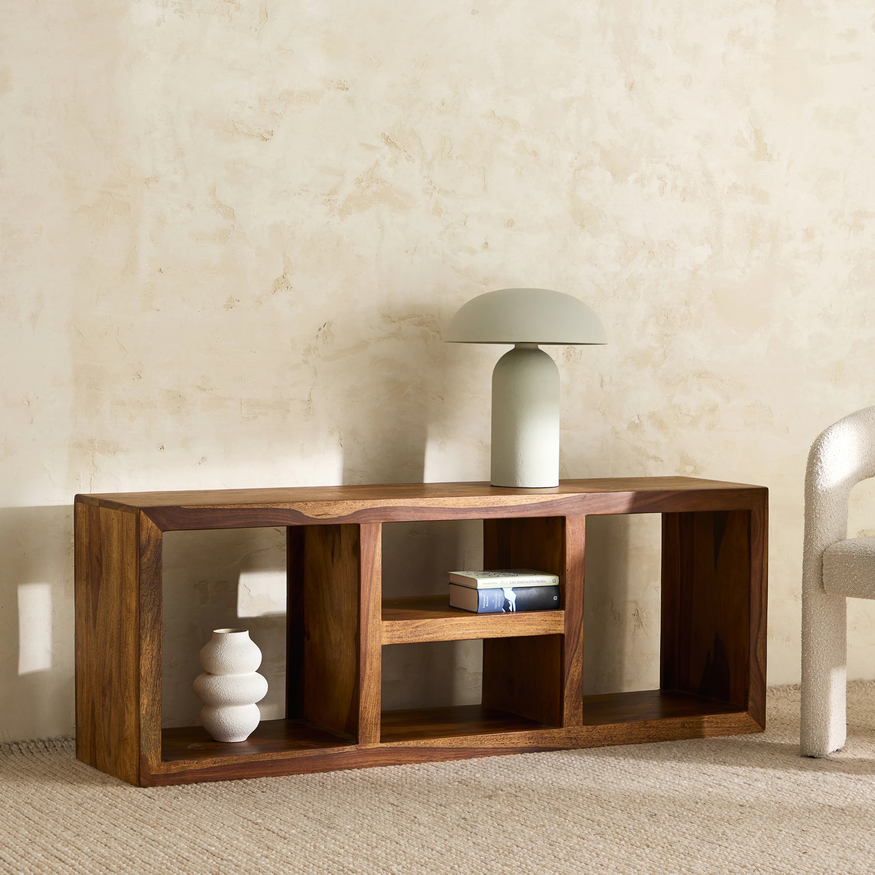 El Corte Inglés Bombay mueble TV palisandro 4 huecos