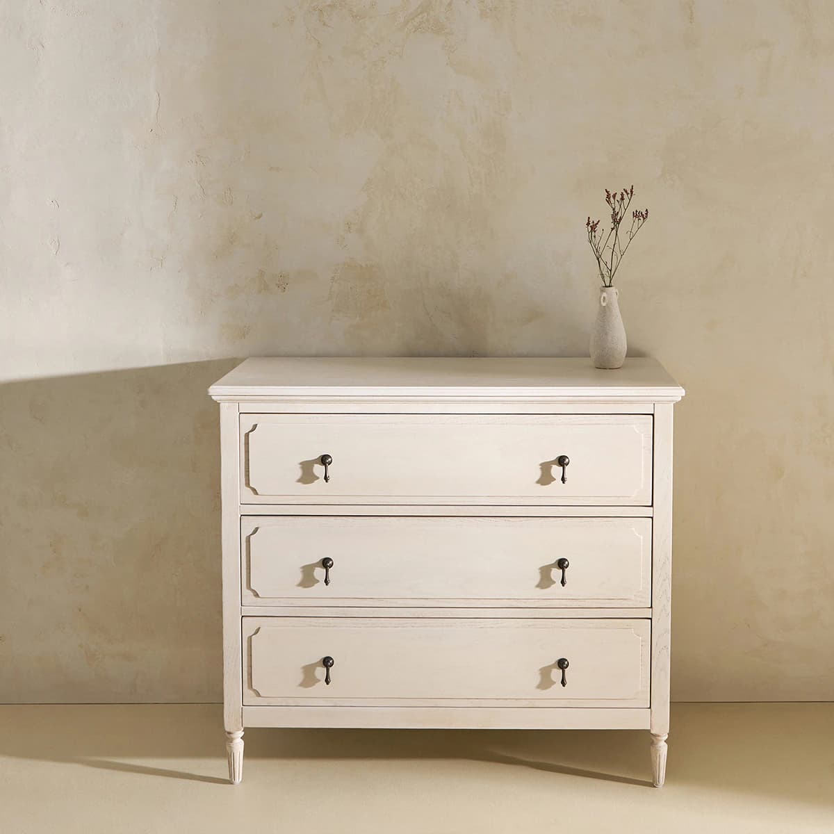 El Corte Inglés Bourne cómoda 3 cajones blanca