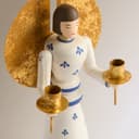 Thumbnail 2 de El Corte Inglés Set de 2 candelabros Ángeles Navidad 🕯️