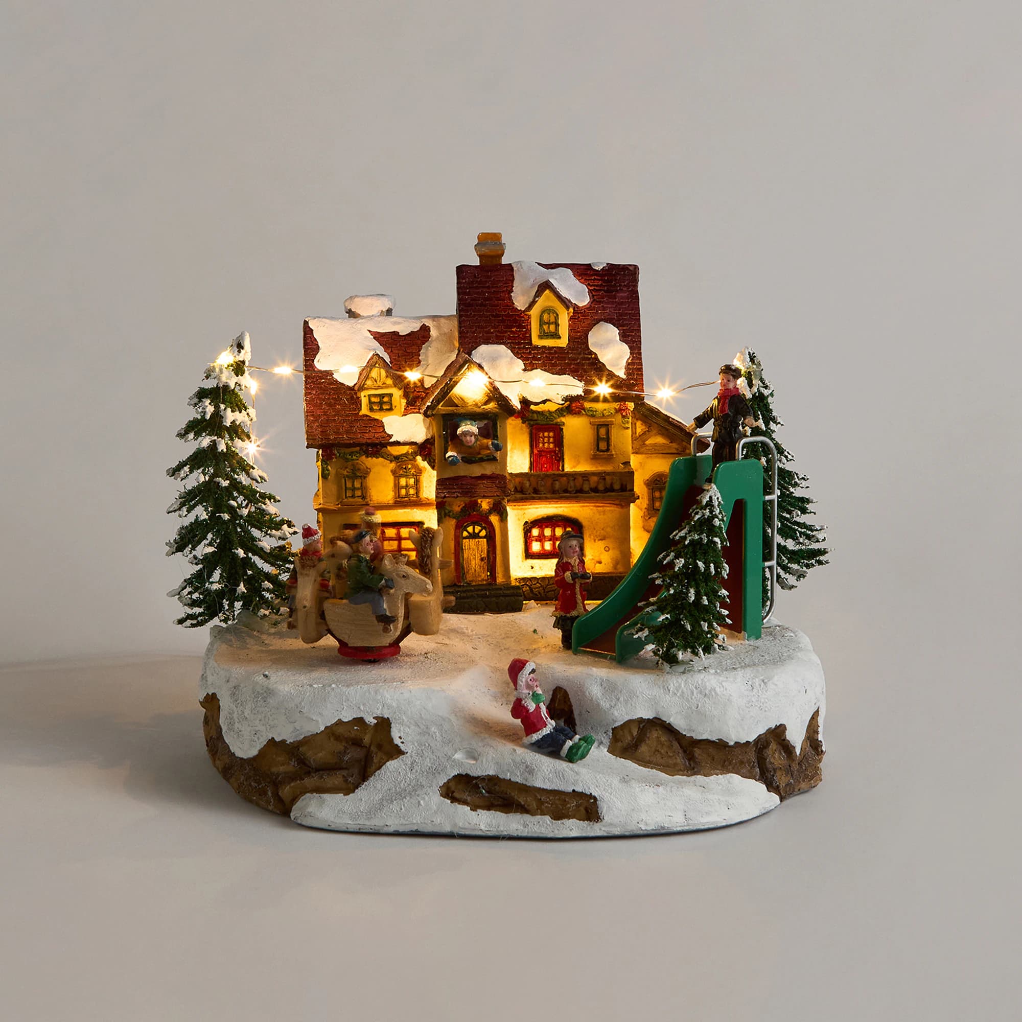 El Corte Inglés Casa con columpios 15 luces LED 🎄