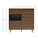 Thumbnail 2 de El Corte Inglés Evolution 2.0 aparador 3 puertas de vidrio 🛋️