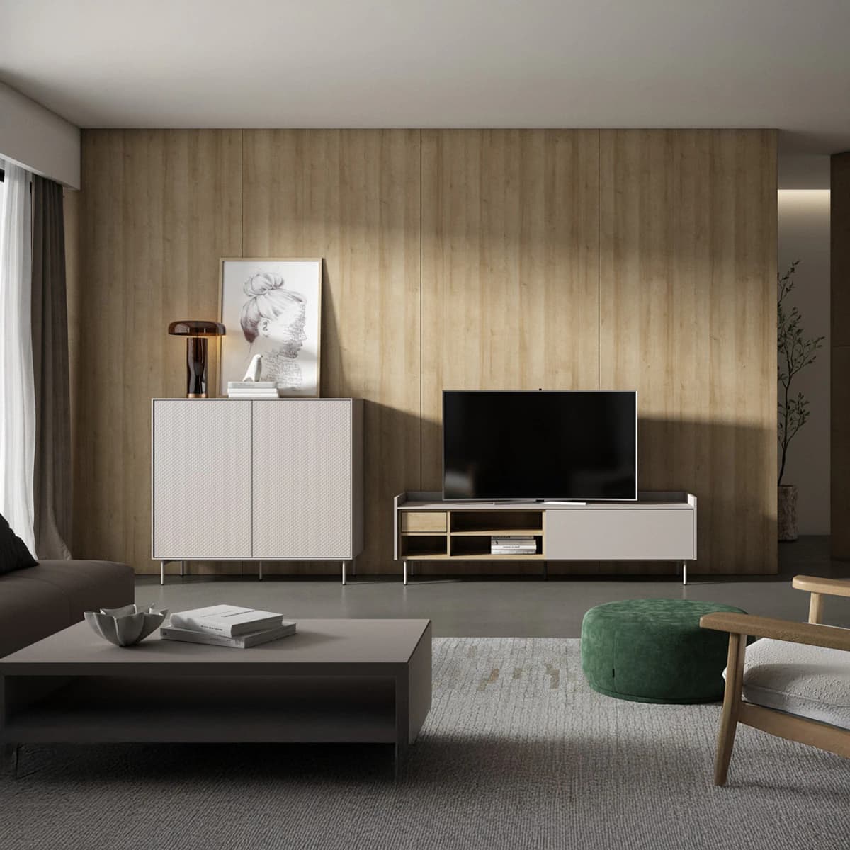 El Corte Inglés Evolution 2.0 mueble alto salón 2 puertas 🛋️