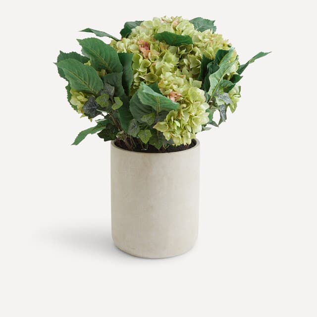 El Corte Inglés - Hermosa Hortensia Artificial en Maceta 🌸
