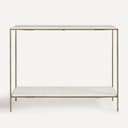 Thumbnail 1 de El Corte Inglés Logan, consola acero y mármol 🪑