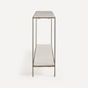 Thumbnail 2 de El Corte Inglés Logan, consola acero y mármol 🪑