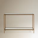 Thumbnail 2 de El Corte Inglés Marlon consola 1 estante vidrio tempered