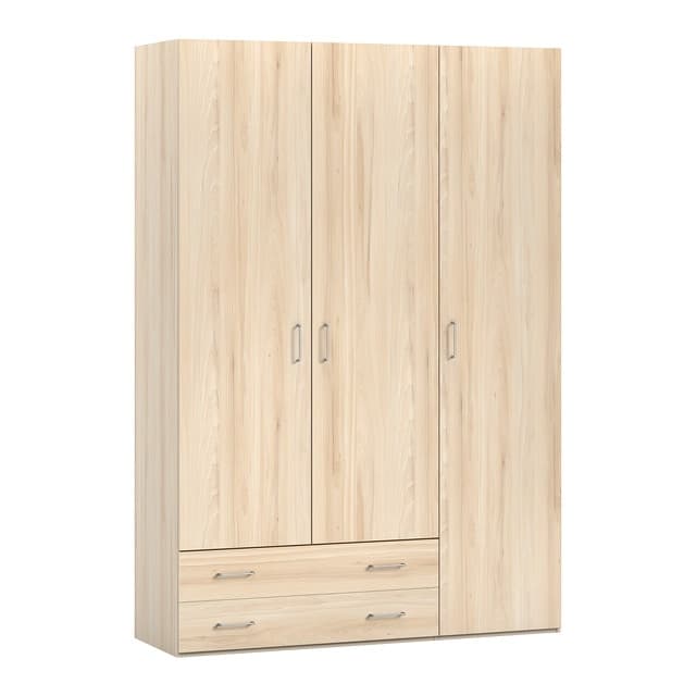 El Corte Inglés Noel armario 3 puertas 2 cajones, 2 cuerpos