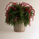 Thumbnail principal de El Corte Inglés Planta de Ciprés artificial en maceta de ratán 🪴