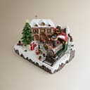 Thumbnail 2 de El Corte Inglés Pueblo con tren de regalos 57 luces 🎄