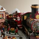 Thumbnail 3 de El Corte Inglés Pueblo con tren de regalos 57 luces 🎄