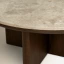 Thumbnail 1 de El Corte Inglés Room Liam — mesa centro roble y mármol 🪑