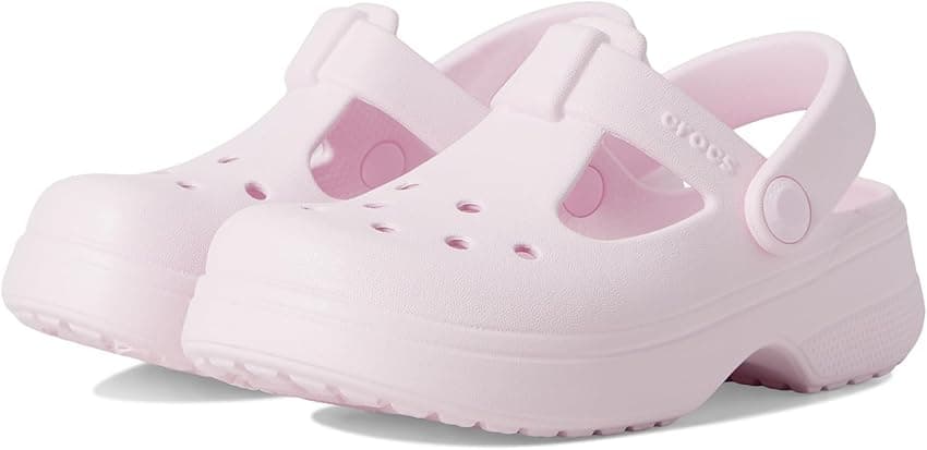 Imagen de Crocs Classic Mary Jane Clog T 19/20 EU Leche Rosa 🥿 en OfertitasTOP