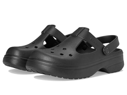 Imagen de Crocs Classic Mary Jane Clog K 30/31 EU, negro 👟 en OfertitasTOP