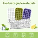 Thumbnail 3 de Cubiteras Green Hhielo, Moldes Reutilizables de 64 ❄️