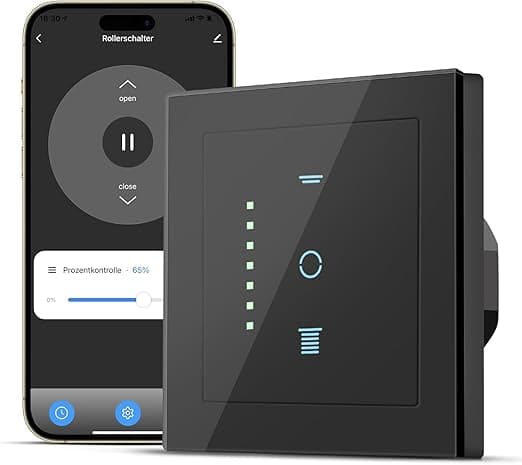 CURRYSMARTER - Interruptor de persiana WiFi con control inteligente ☀️