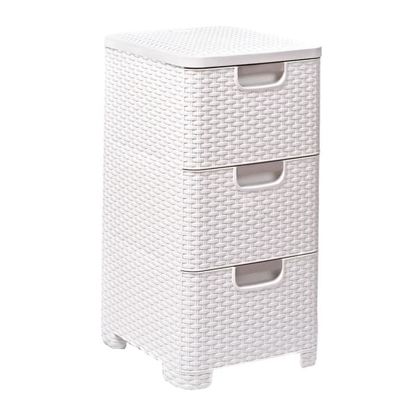 Curver Cajonera de plástico Style 3 cajones