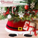 Thumbnail 2 de DECO EXPRESS Falda de Árbol de Navidad 🎄 Diseño Santa Rojo