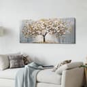 Thumbnail 1 de Decoración Moderna: Marco de Madera con Árbol de la Vida 🌳