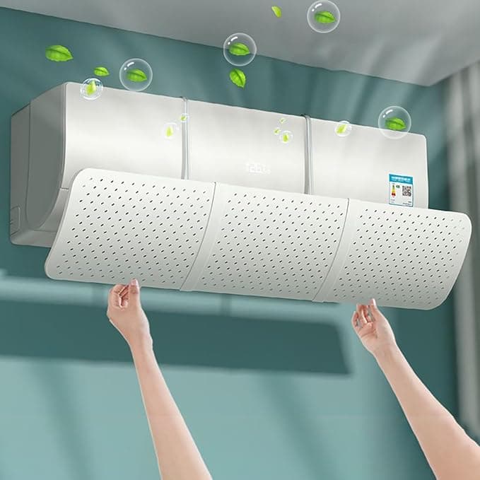 Deflector Aire Acondicionado Universal Ajustable 🌬️ Casa y Oficina