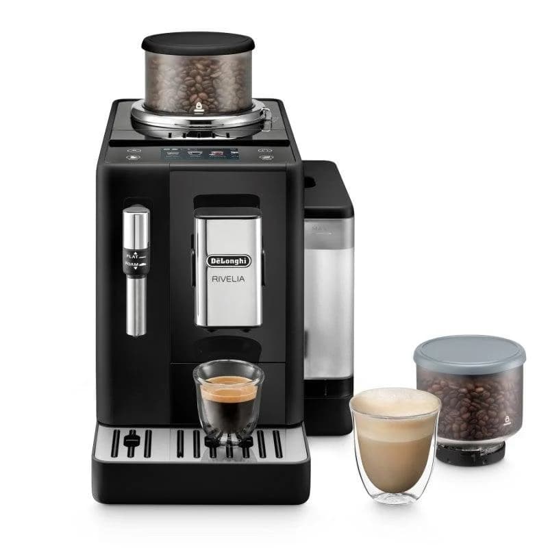 Imagen de DeLonghi Rivelia Cafetera Superautomática ☕️ Negra en OfertitasTOP