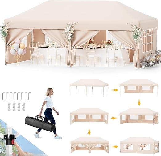 Devoko Carpa 3x6 Plegable Impermeable con Protección UV ☀️