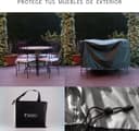 Thumbnail 5 de DICAPA Funda para Mesa Exterior Impermeable Ø160x70cm ☔