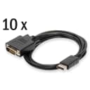 Thumbnail principal de Digitus Pack 10 Cables Adaptadores DisplayPort a DVI 2 m